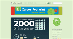 Desktop Screenshot of mycarbonfootprint.nysci.org